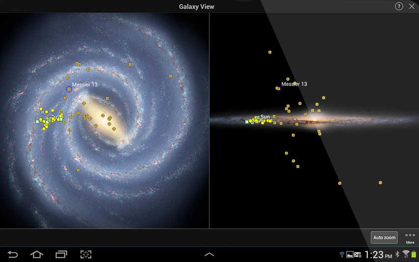 Starry Night Middle School Exoplpanet Imaging Simulation Screenshot